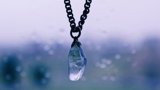 blue healing crystal necklace