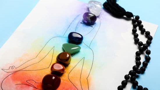 chakra healing stones chart