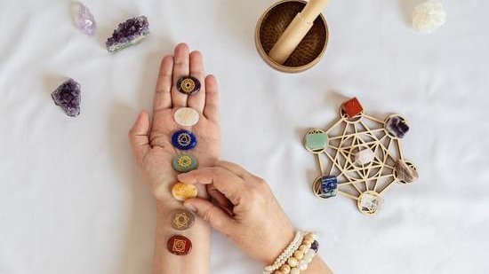 chakra healing stones chart