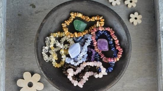 crystal healing beads