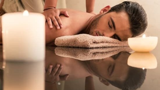 crystal healing massage