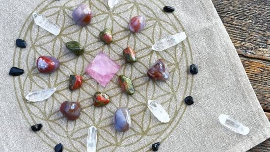 crystal healing room