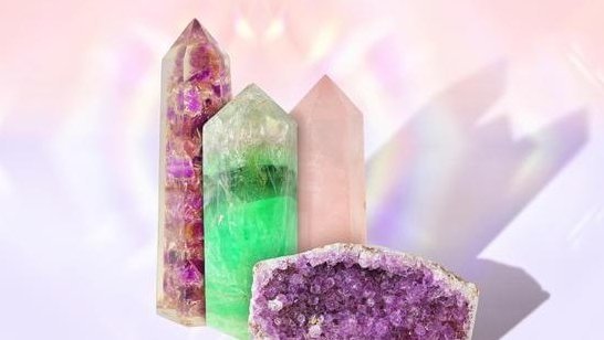 crystal healing wand