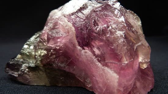 pink healing stone